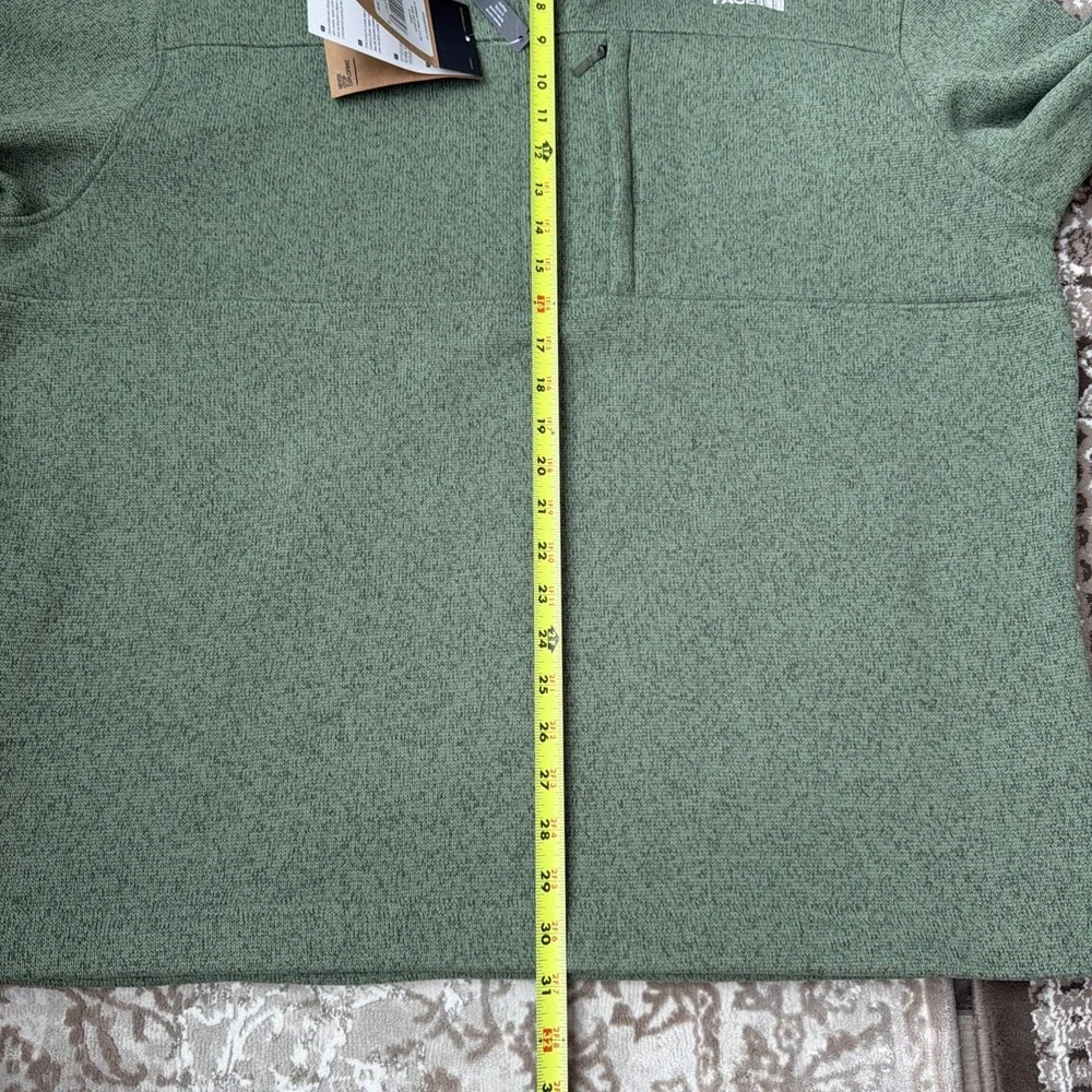 NWT‎ The North Face Men's Gordon Lyons 1/4 Zip Bark Mist Heath XL Pullover